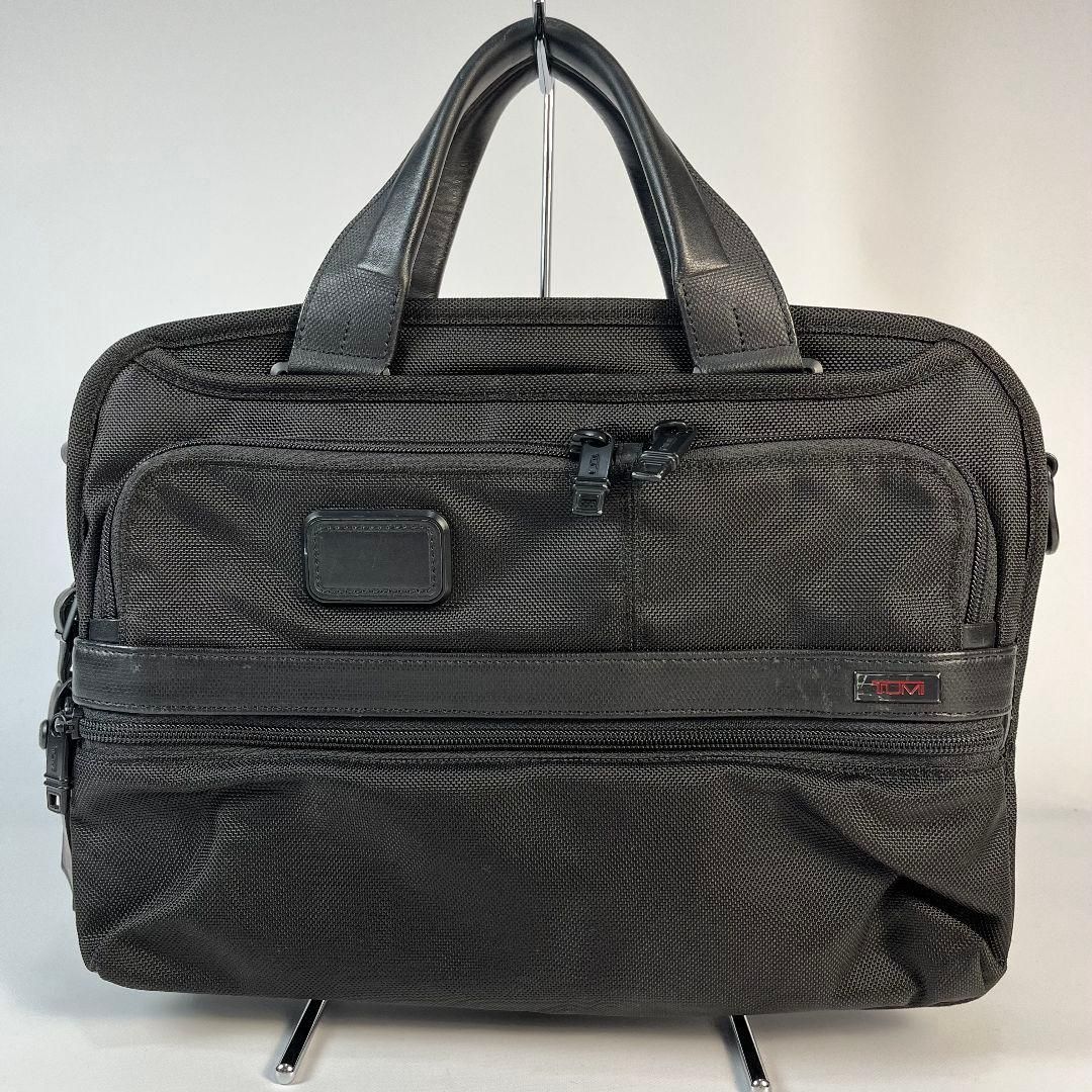 美品　TUMI　2way　アルファ2　ブリーフケース　拡張　26120D2 黒