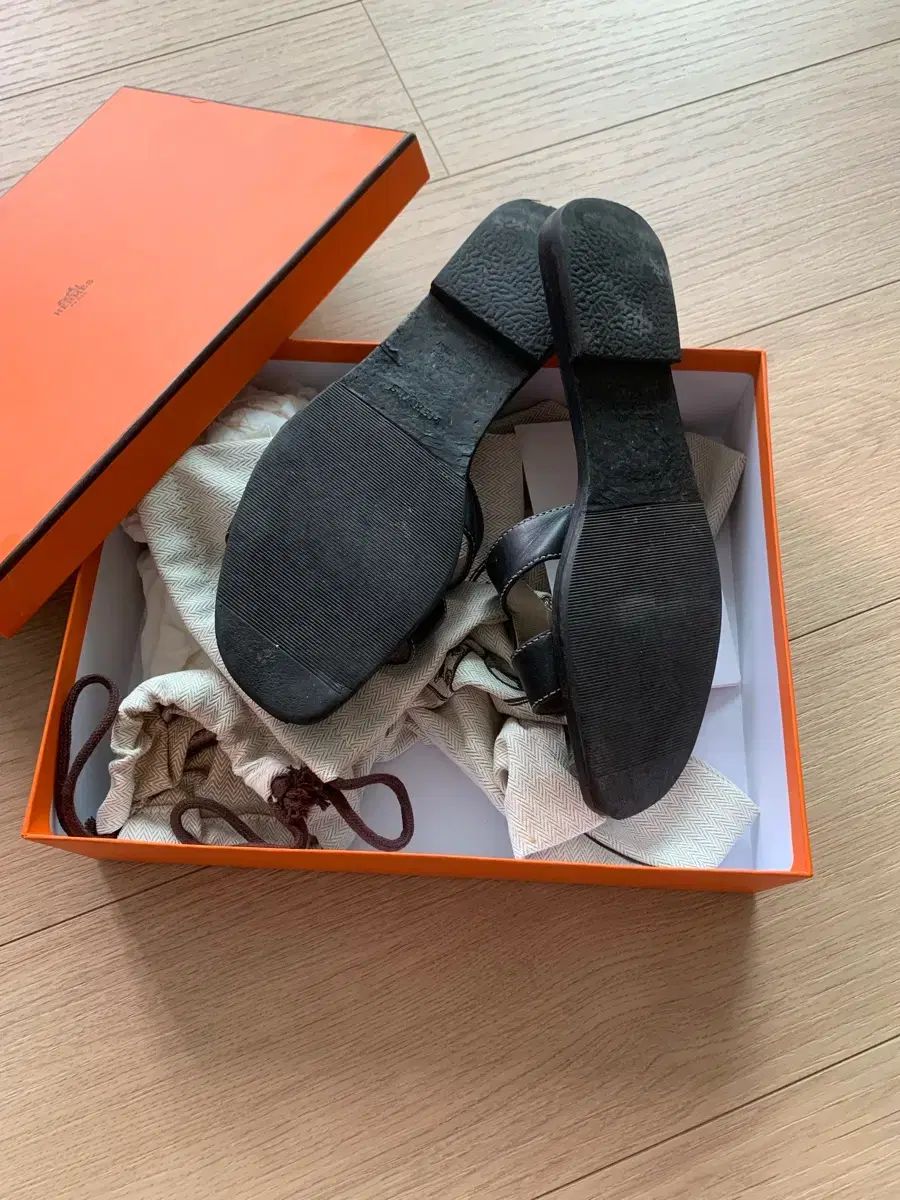 Hermes オラン ブラック 38 5