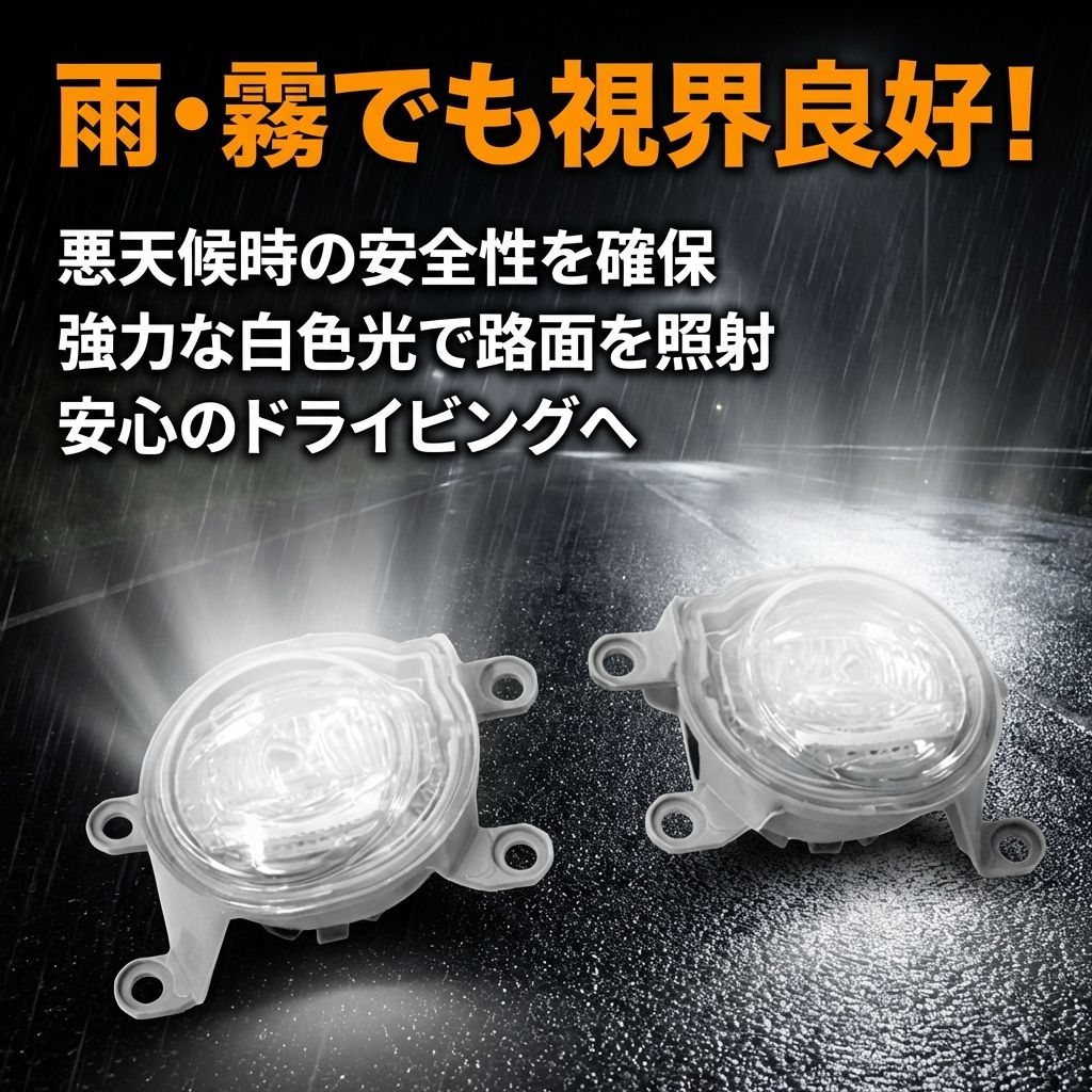 純正互換 LEDフォグランプ 左右セット L1B KOITO 12-611 12-643 トヨタ車 補修 交換用 thumbnail 3