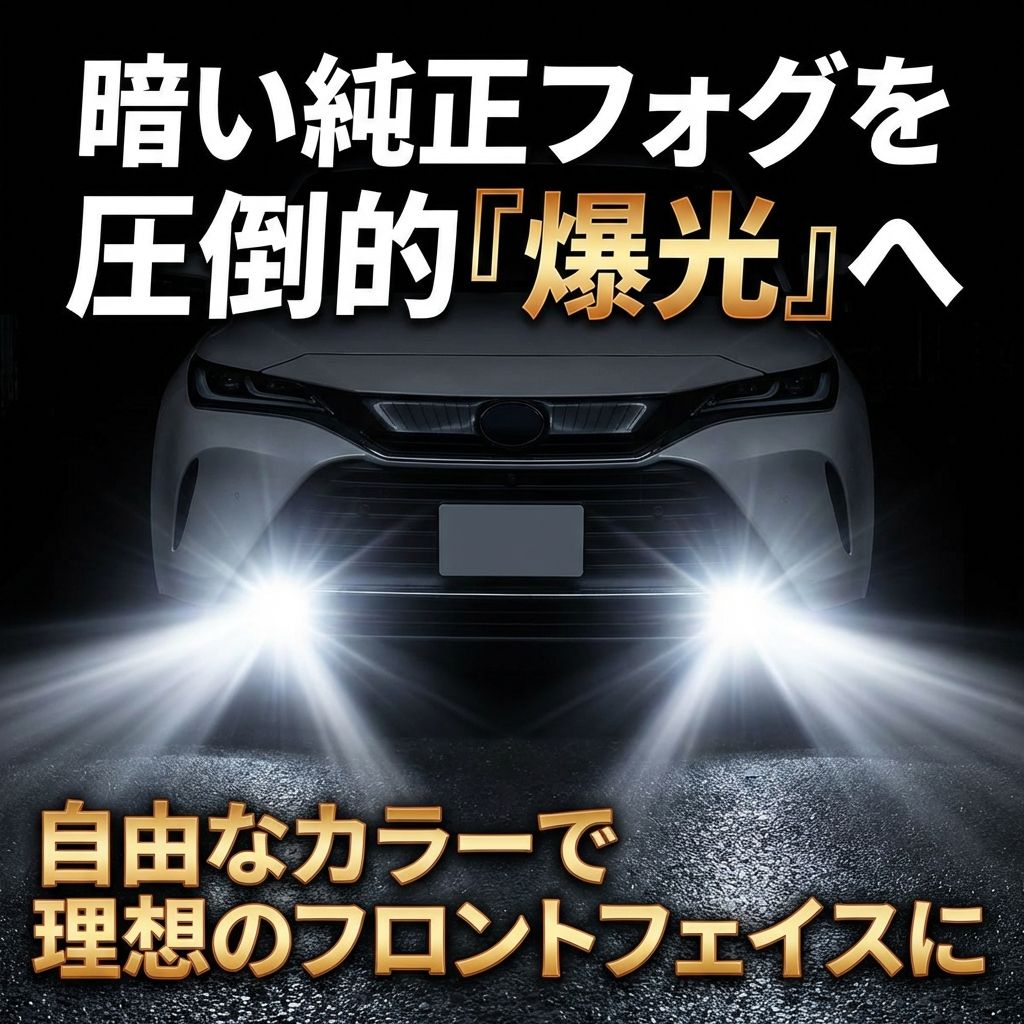 純正互換 LEDフォグランプ 左右セット L1B KOITO 12-611 12-643 トヨタ車 補修 交換用 thumbnail 2