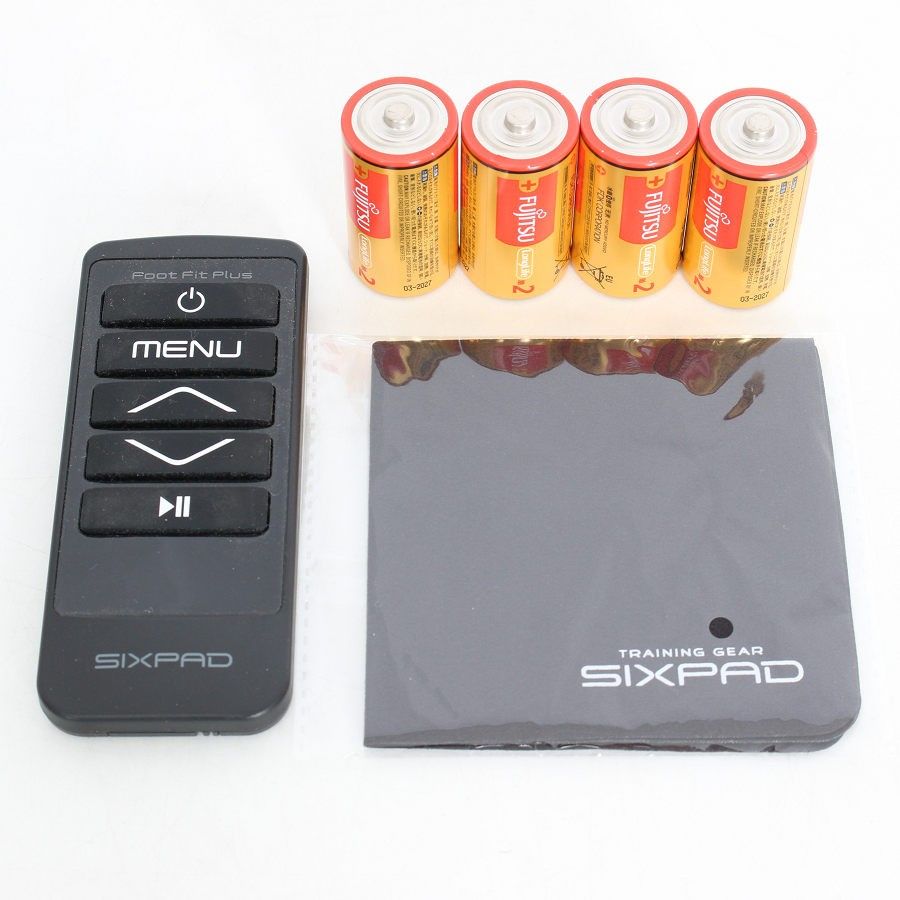 MTG SIXPAD Foot Fit Plus2 SE-AG00A 新品パッド付き シックスパッド フットフィットプラス2 本体