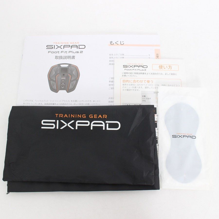 MTG SIXPAD Foot Fit Plus2 SE-AG00A 新品パッド付き シックスパッド フットフィットプラス2 本体