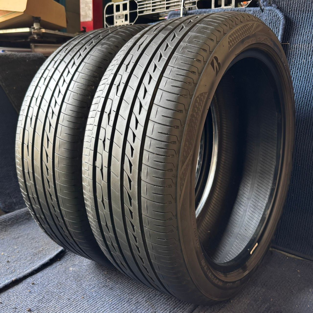 ☆送料無料☆【2022年製造】【溝6.5~7.5分山】BRIDGESTONE REGNO GR-X2 2本 225/45R18 ASP3599