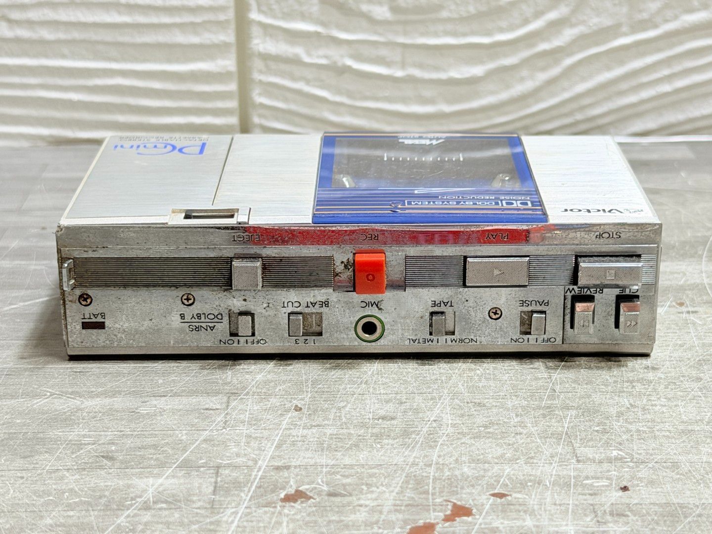 Victor PC-D100 PCmini ステレオカセットレコーダー ビクター ポータブル 録音再生 メタル対応 昭和レトロ 動作未確認 現状品 120526 Victor PC-D100 PCmini ステレオカセットレコーダー ビクター ポータブル 録音再生 メタル対応 昭和レトロ 動作未確認 現状品 120526