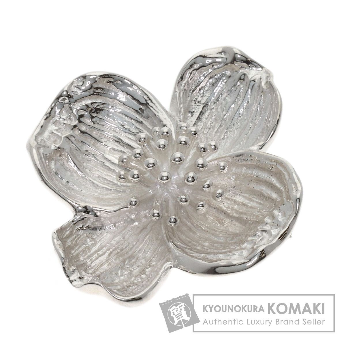 TIFFANY&Co. ティファニー ハナミズキ フラワー ブローチ SV レディース [中古]