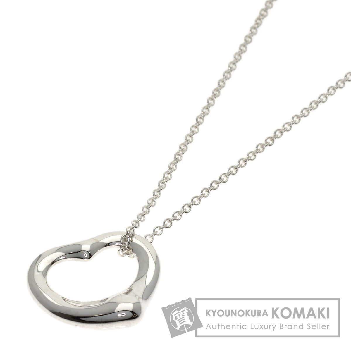 TIFFANY&Co. ティファニー オープンハート ネックレス SV レディース [中古]