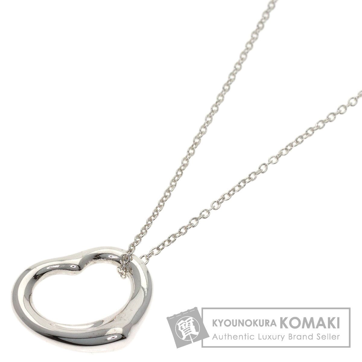 TIFFANY&Co. ティファニー オープンハート ネックレス SV レディース [中古]