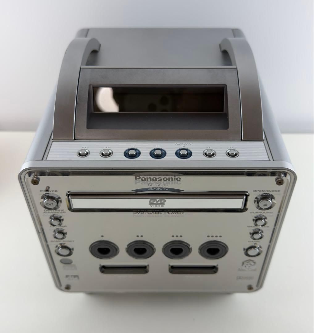 動作品 ゲームキューブ パナソニックQ 本体 panasonic SL-GC10 DVD 箱 説明書 Nintendo