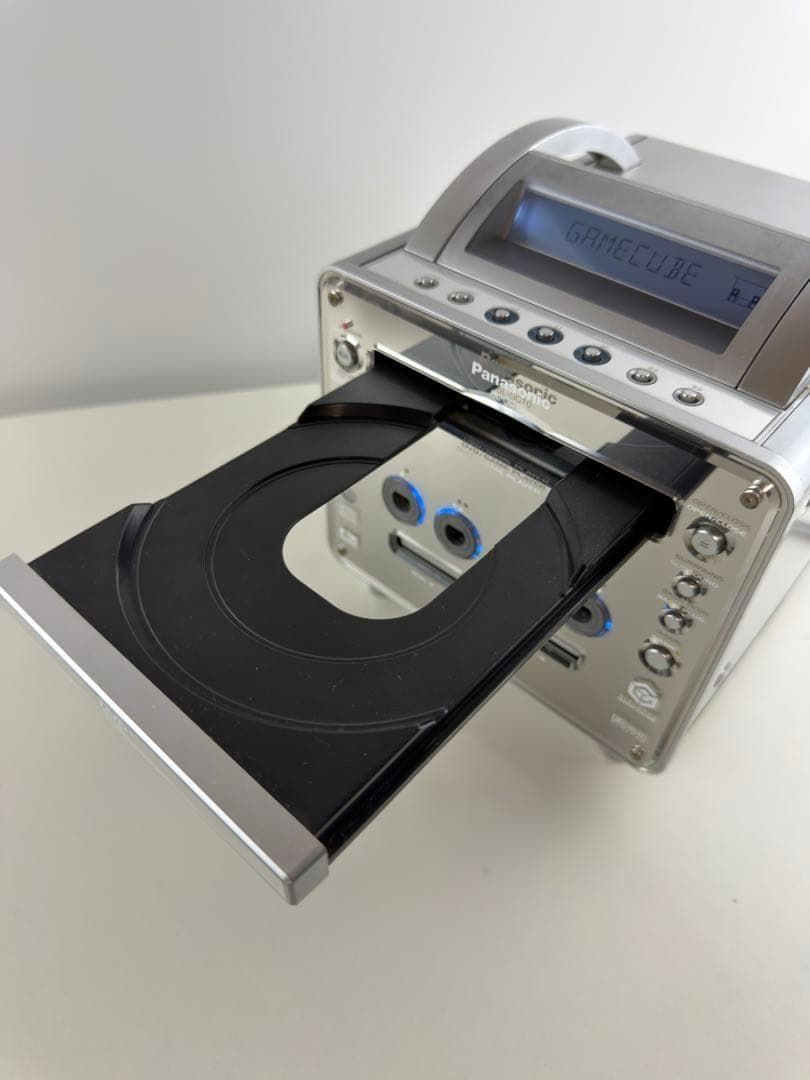 動作品 ゲームキューブ パナソニックQ 本体 panasonic SL-GC10 DVD 箱 説明書 Nintendo