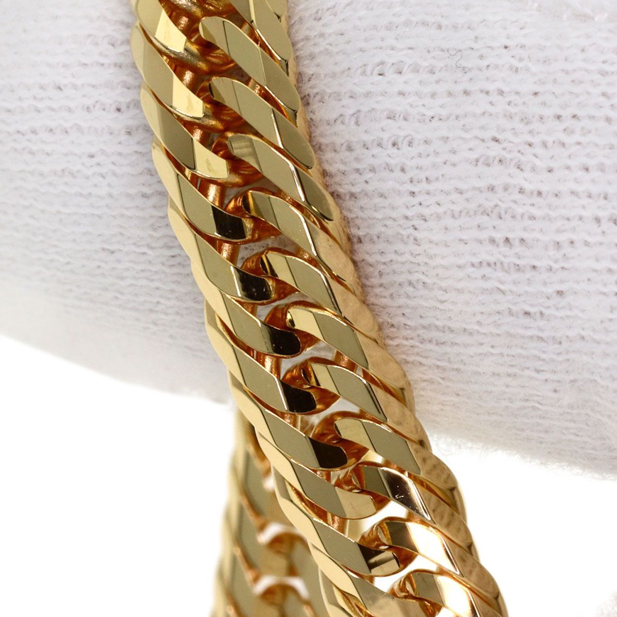 SELECT JEWELRY セレクトジュエリー 喜平 キヘイ 12面 トリプル ネックレス K18YG メンズ [中古]