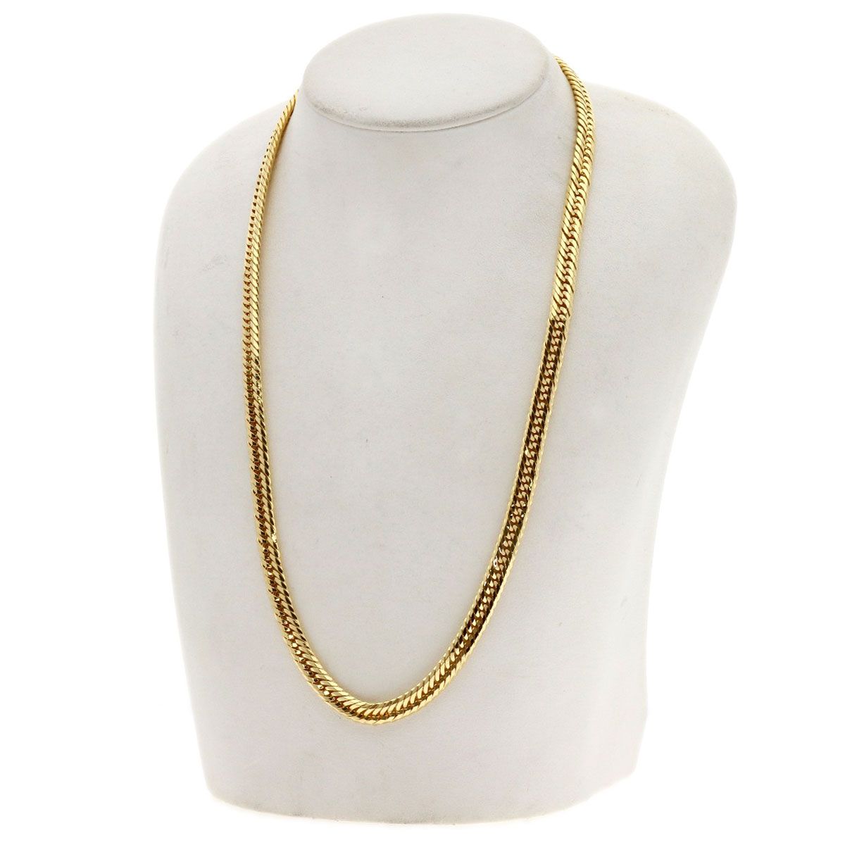 SELECT JEWELRY セレクトジュエリー 喜平 キヘイ 12面 トリプル ネックレス K18YG メンズ [中古]