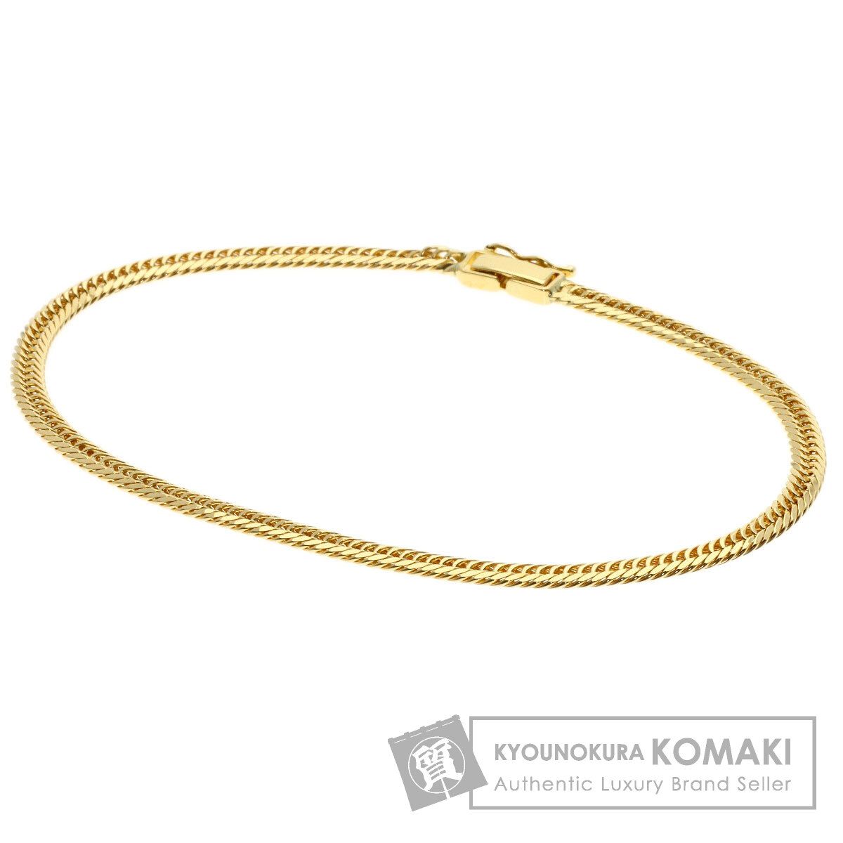 SELECT JEWELRY セレクトジュエリー 喜平 キヘイ 8面 トリプル ブレスレット K18YG メンズ [中古]