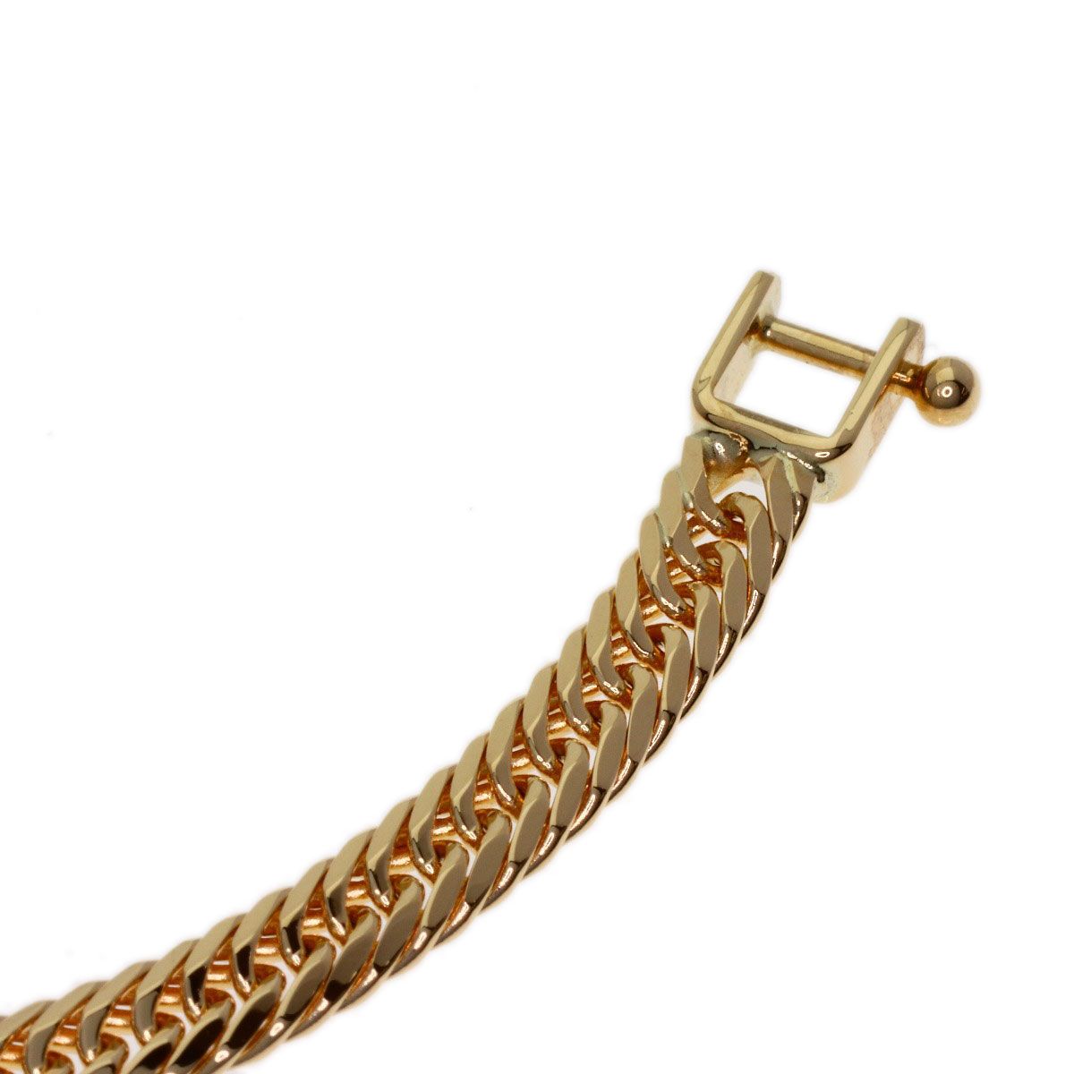 SELECT JEWELRY セレクトジュエリー 喜平 キヘイ 8面 トリプル ブレスレット K18YG メンズ [中古]
