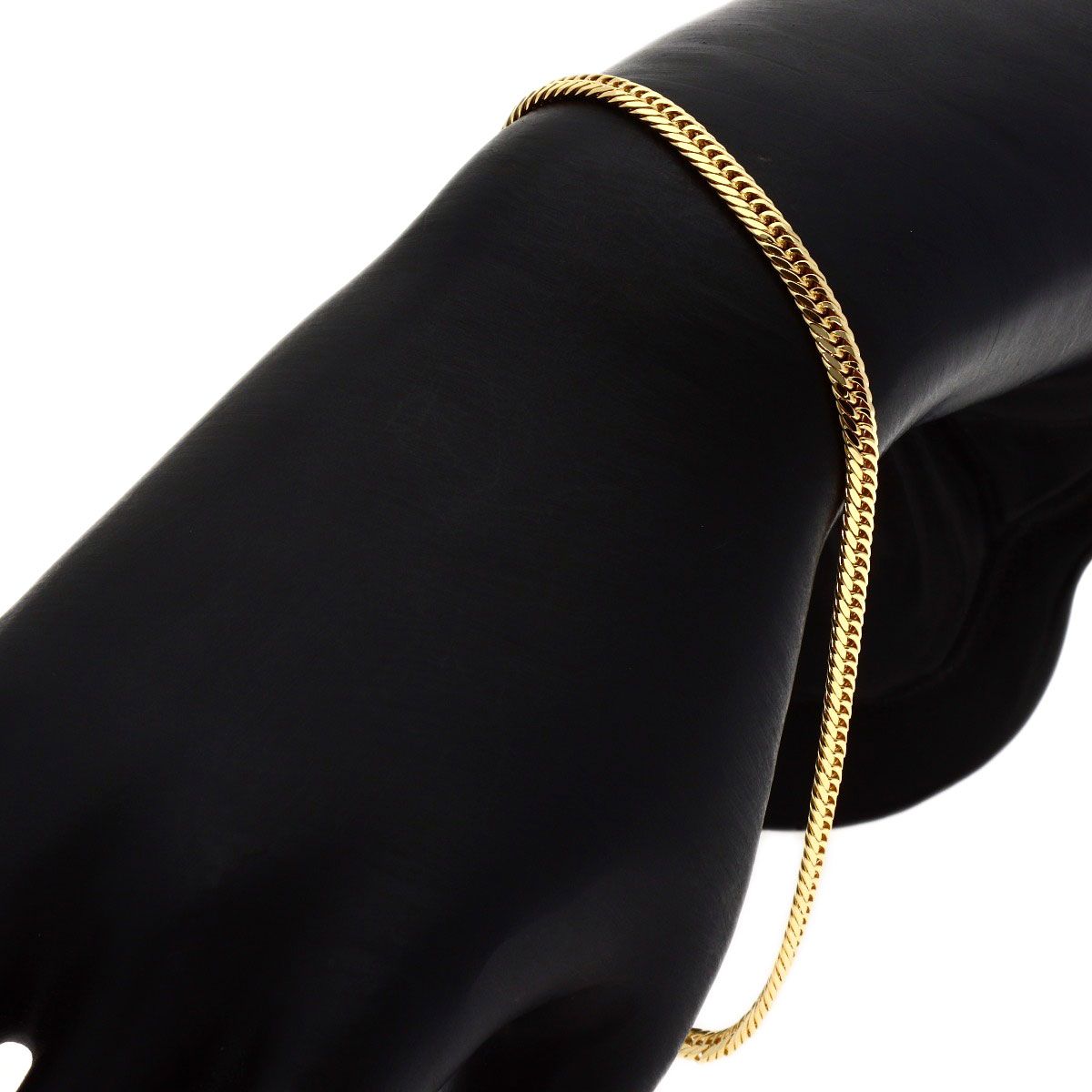 SELECT JEWELRY セレクトジュエリー 喜平 キヘイ 8面 トリプル ブレスレット K18YG メンズ [中古]