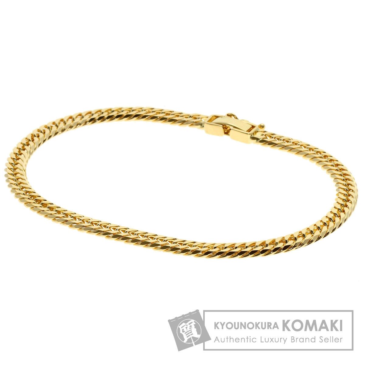 SELECT JEWELRY セレクトジュエリー 喜平 キヘイ W6面 ブレスレット K18YG レディース [中古]