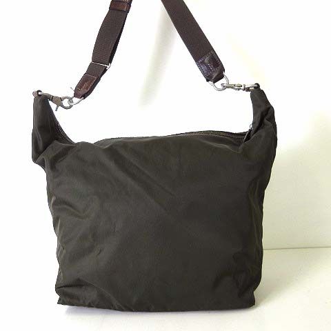 ダニエルアンドボブ ダニエル&ボブ Daniel&Bob バッグ 2way ショルダーバッグ JASMINE ジャスミン ナイロン 本革 レザー カーキブラウン ダークブラウン かばん 鞄 カバン