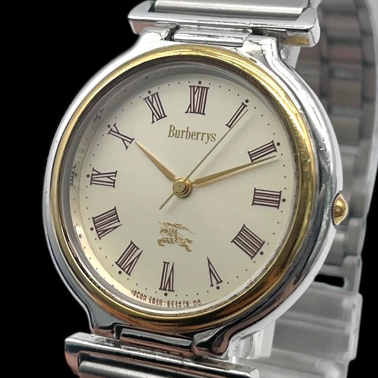 新品電池 稼働品 BURBERRYS バーバリーズ レディース腕時計 2830
