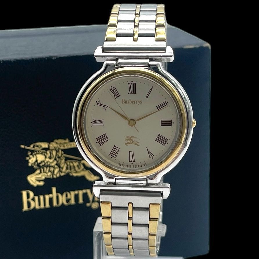 新品電池 稼働品 BURBERRYS バーバリーズ レディース腕時計 2830