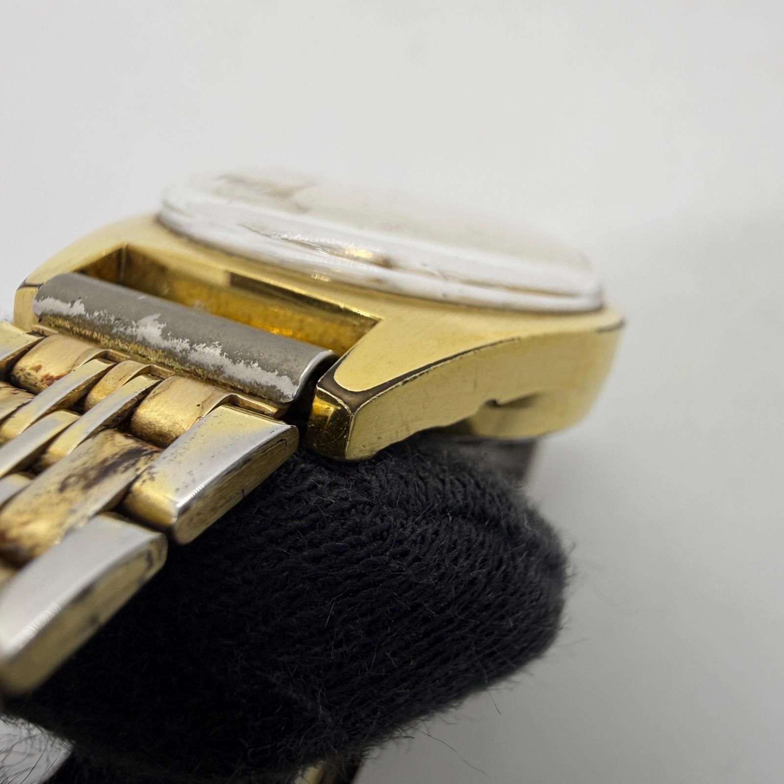 OMEGA オメガ Geneve ジュネーブ 166.041 ゴールド AT レディース 腕時計 稼働品