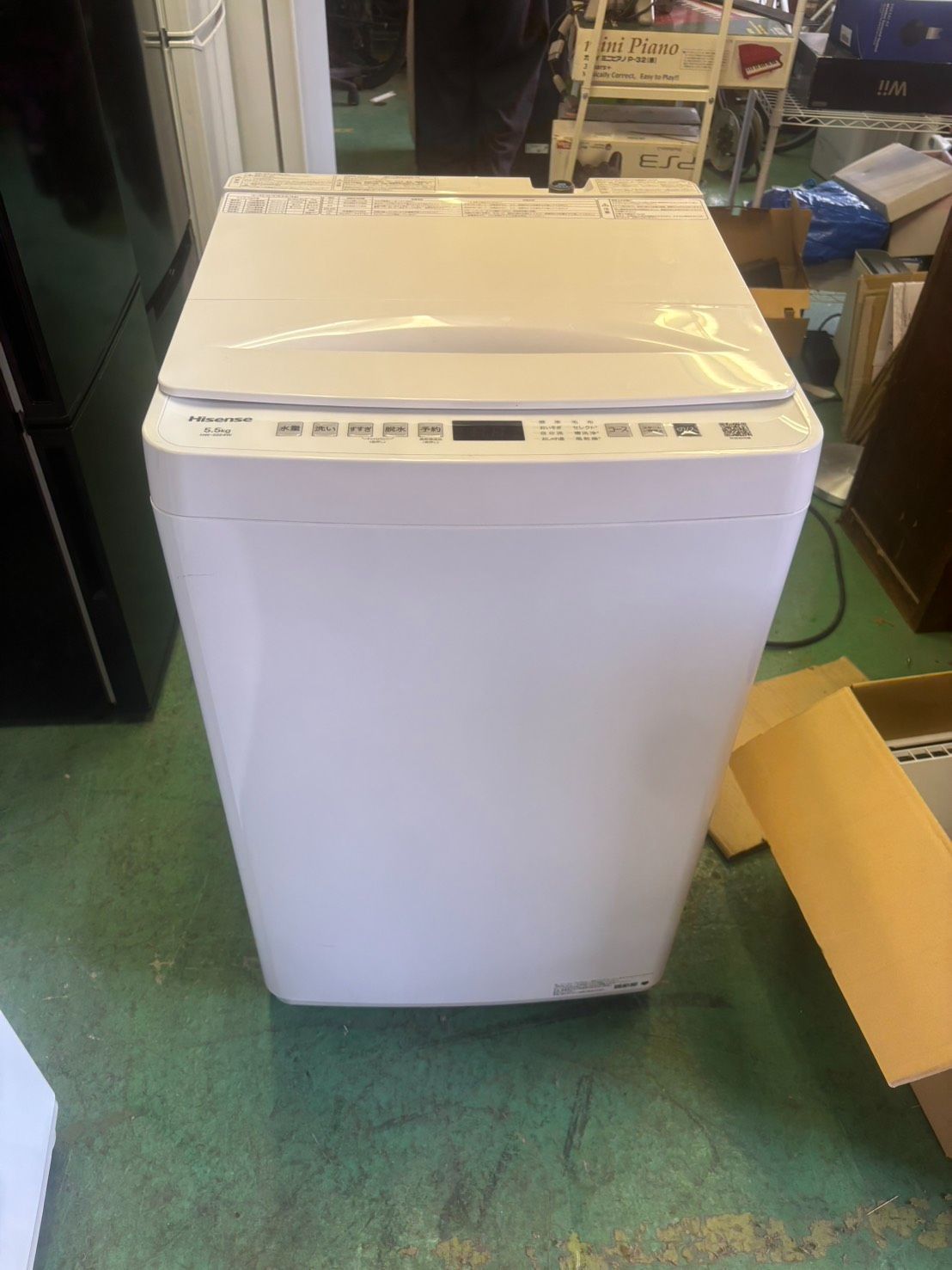 Hisense 全自動洗濯機 HW-55E4W 2025 [190] - メルカリ