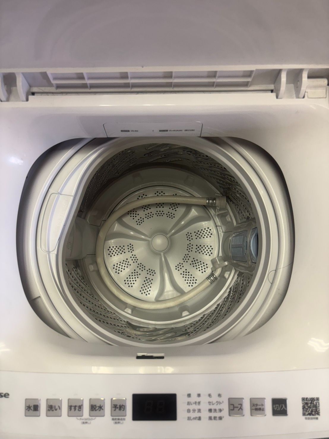 Hisense 全自動洗濯機 HW-55E4W 2025 [190] - メルカリ