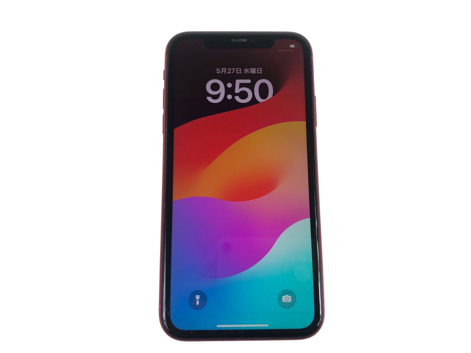 【動作確認済】Apple iphone11 128GB SIMフリー 最大容量:76% 判定:〇 レッド 送料無料