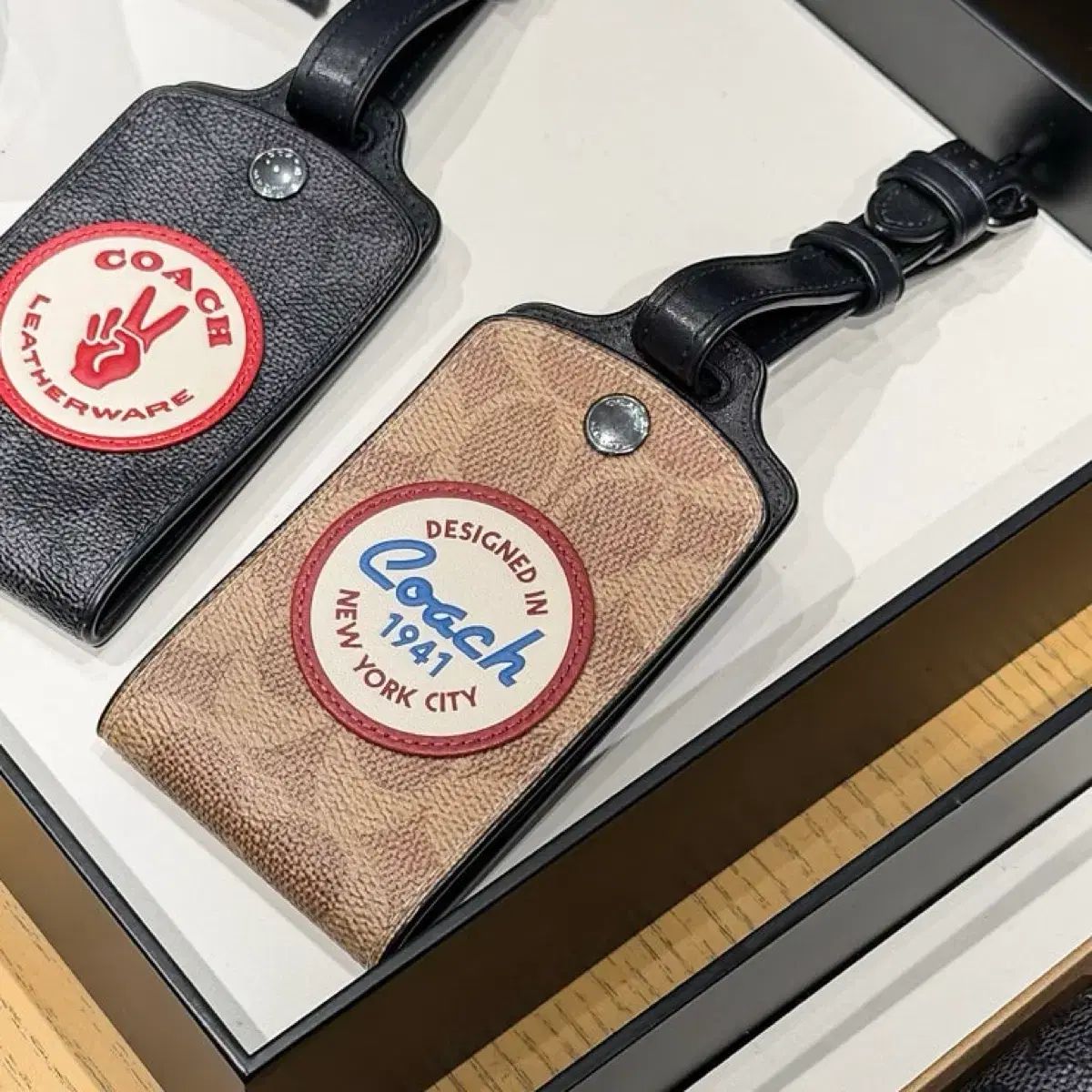 COACH ラゲージ タグ ネームタグ 新品