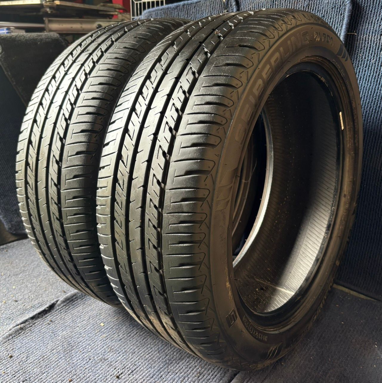 ☆送料無料☆【2022年製造】【溝8分山】BRIDGESTONE SEIBERLING SL201 2本 215/50R17 ASP3605