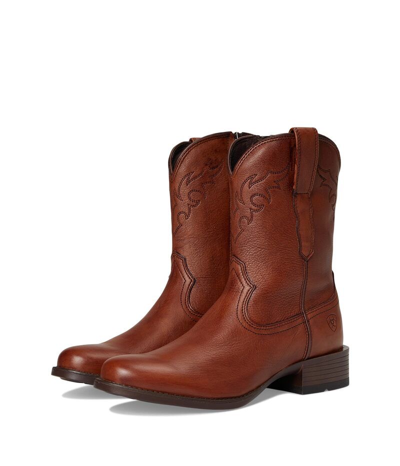 アリアト メンズ シューズ ブーツ・レインブーツ Ariat Sonoro Western Boots Cinnamon Brown ブラウン
