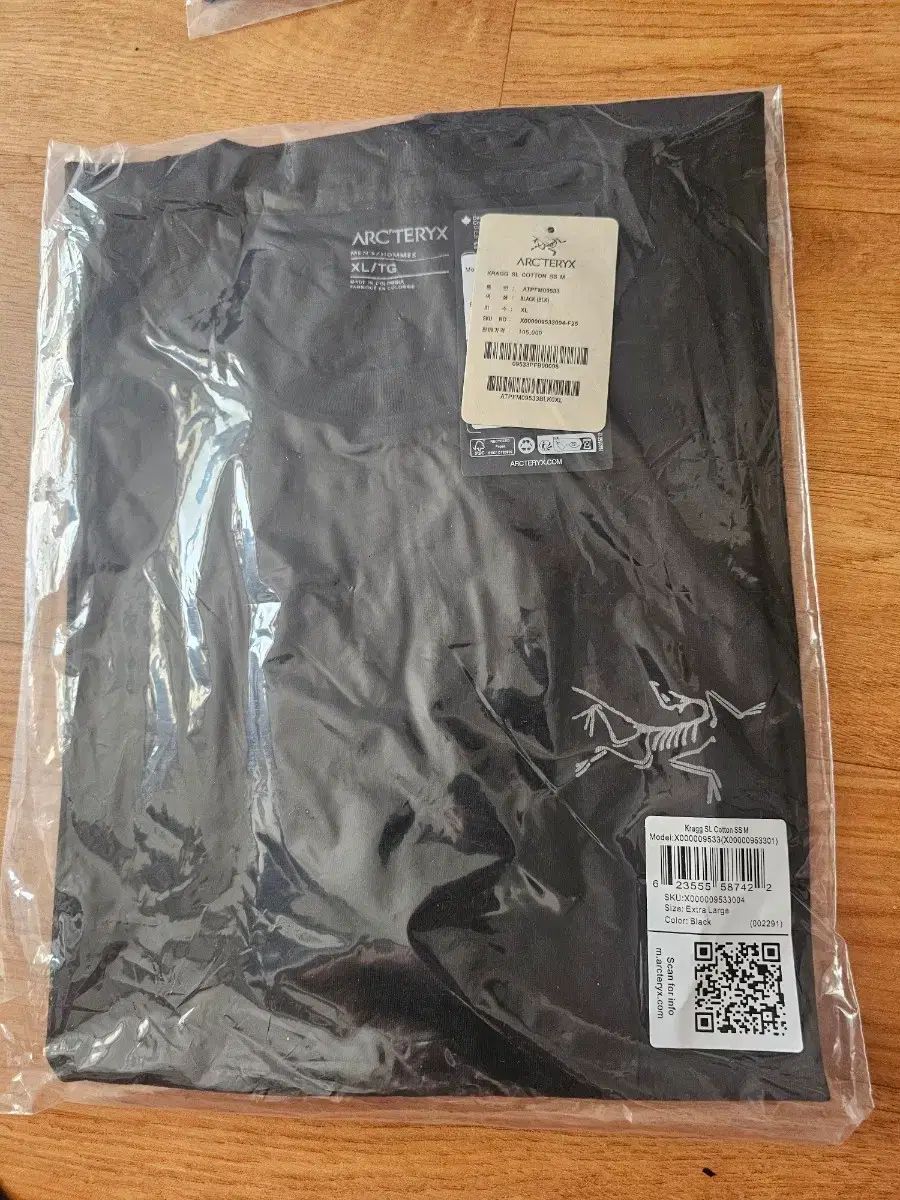 ARC'TERYX Kragg 半袖Tシャツ ブラック XL 新品