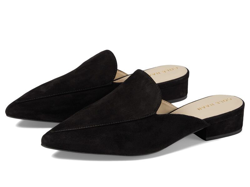 コールハーン レディース シューズ スリッポン・ローファー Cole Haan Piper Mule Black Suede ブラック 22,792円