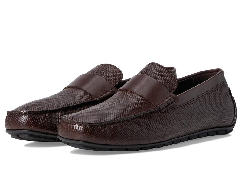 ロックポート メンズ シューズ スリッポン・ローファー Rockportayo Dark Brown Embo ブラウン
