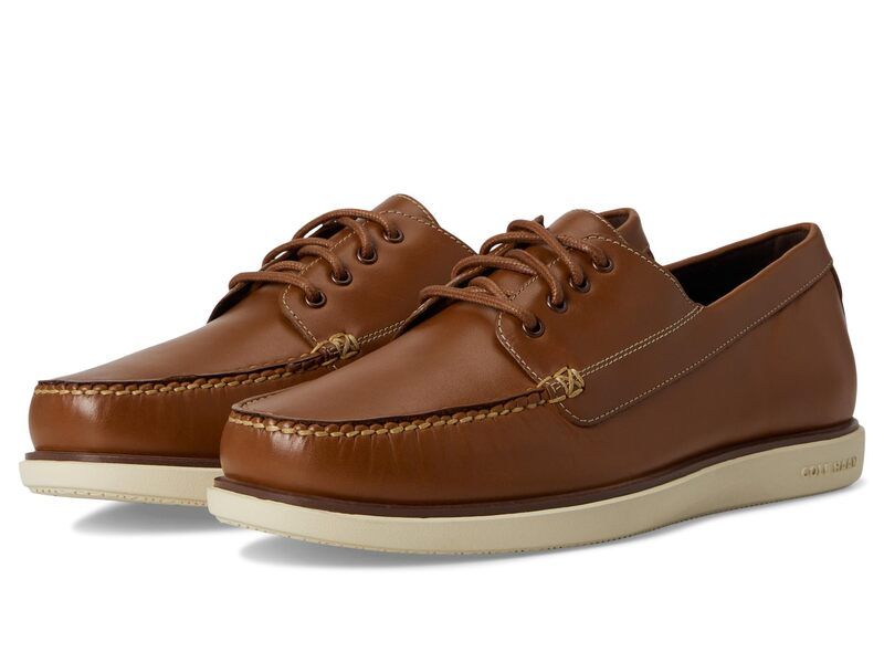 コールハーン メンズ シューズ スリッポン・ローファー Cole Haan Grand 4Eye Loafers British TanAng タン