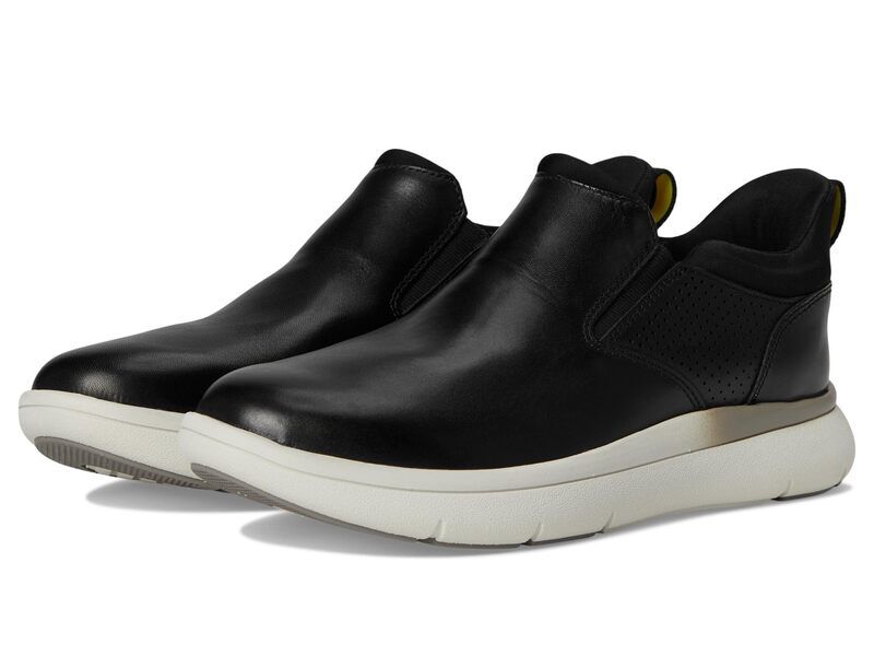 フローシャイム メンズ シューズ スニーカー Florsheim Fleet Plain Toe SlipOn Sneakers Black ブラック