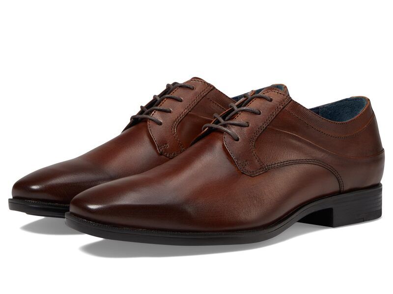ジョンストンアンドマーフィー メンズ シューズ オックスフォード Johnston Murphy Gibbons Plain Toe Mahogany Full G