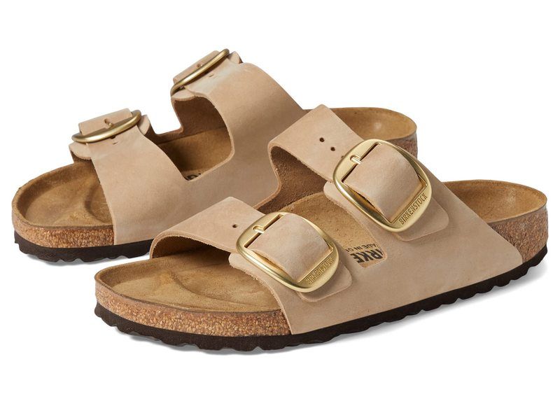 ビルケンシュトック レディース シューズ サンダル Birkenstock Arizona Big Buckle Sandcastle Nubu