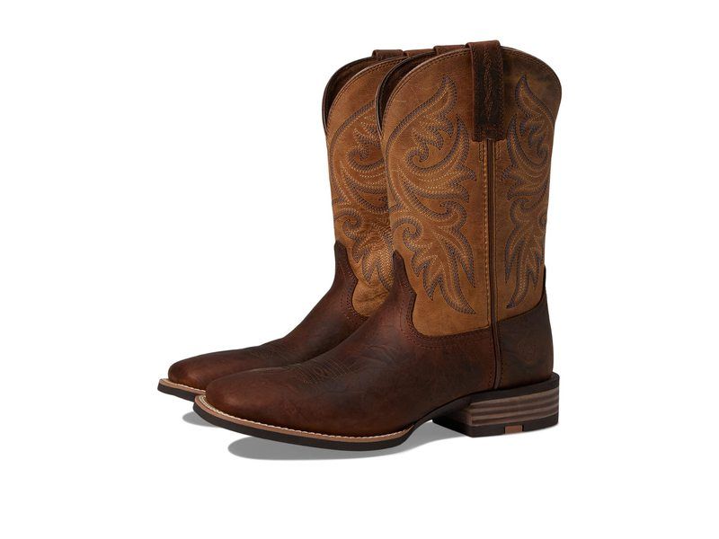 アリアト メンズ シューズ ブーツ・レインブーツ Ariat Slingshot Western Boot Bartop BrownTr ブラウン