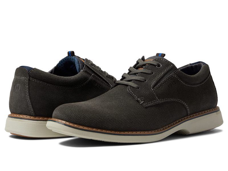 ノンブッシュ メンズ シューズ オックスフォード Nunn Bush Otto Plain Toe Oxford Gray グレー