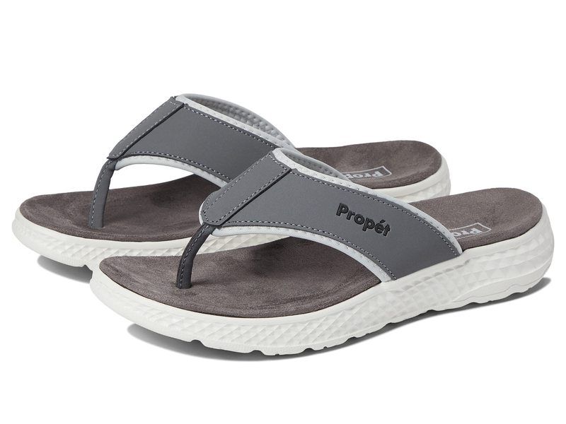 プロペット レディース シューズ サンダル Propet TravelActiv FT Grey グレー