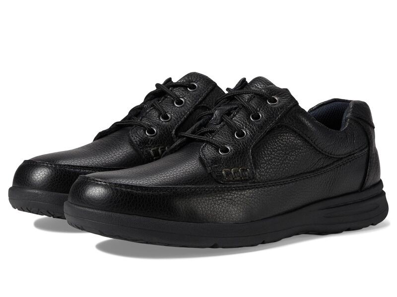 ノンブッシュ メンズ シューズ オックスフォード Nunn Bush Cam Oxford Casual Walking Shoe Black Tumbled L ブラック