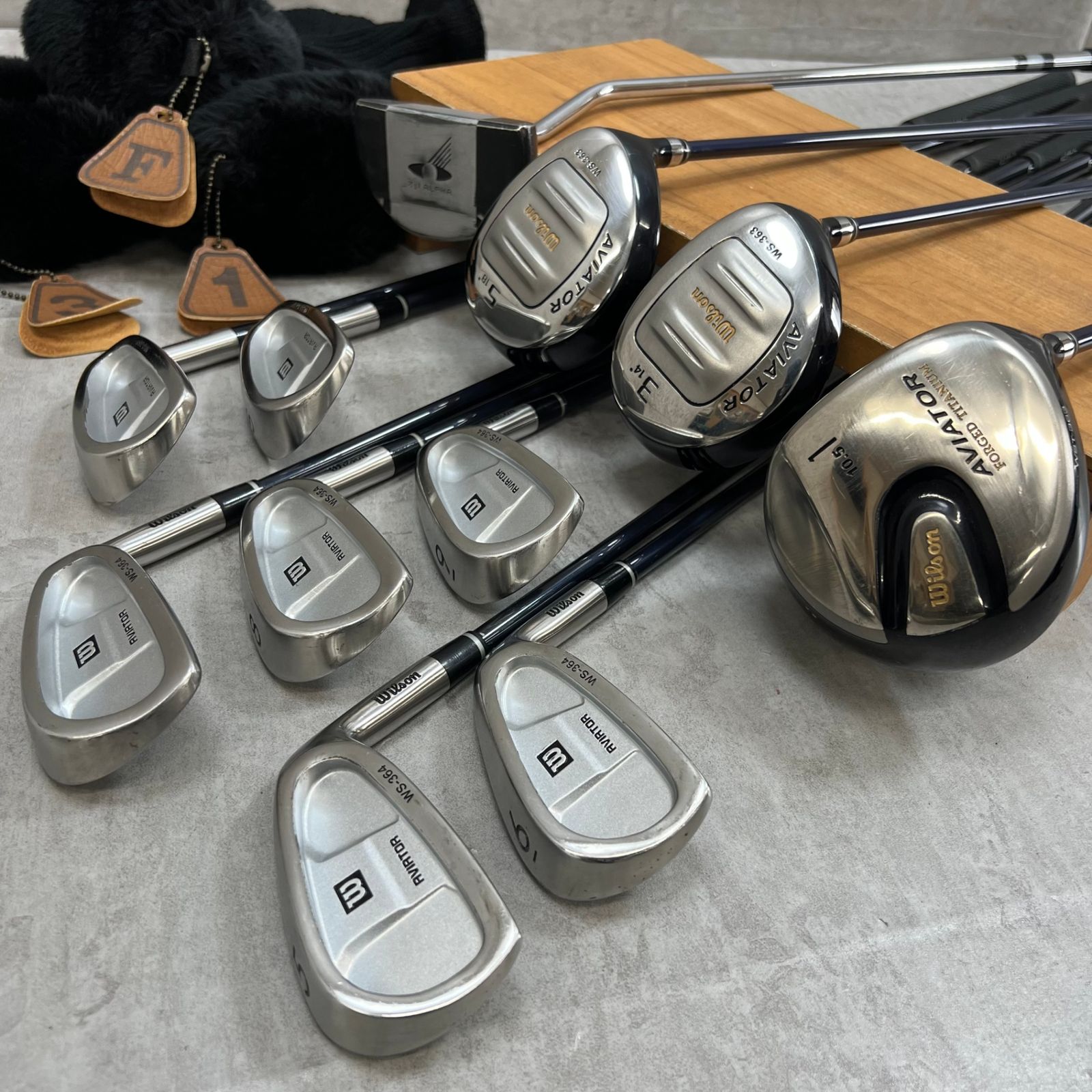 Wilson ウィルソン AVIATOR アビエーター メンズゴルフ クラブセット