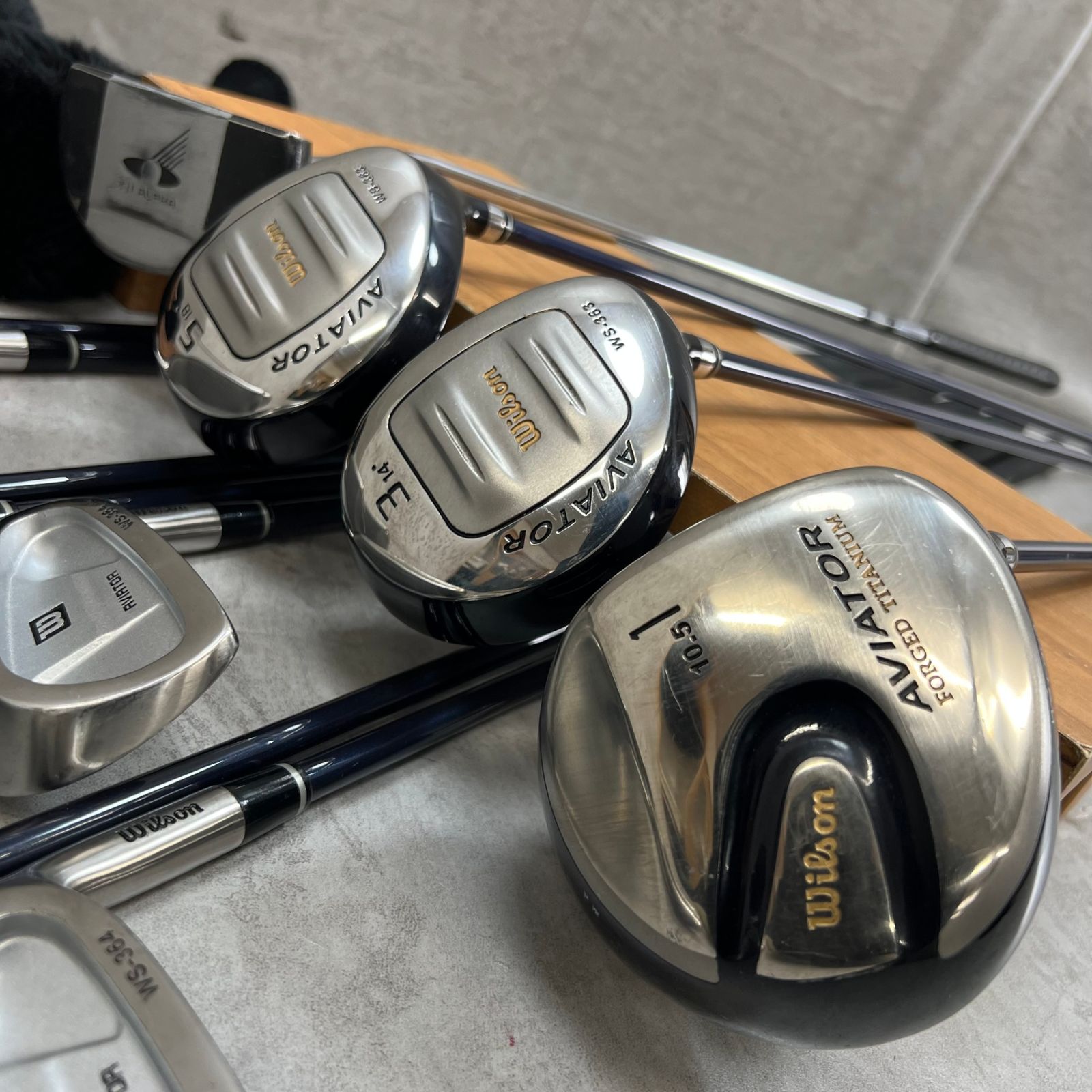 Wilson ウィルソン AVIATOR アビエーター メンズゴルフ クラブセット