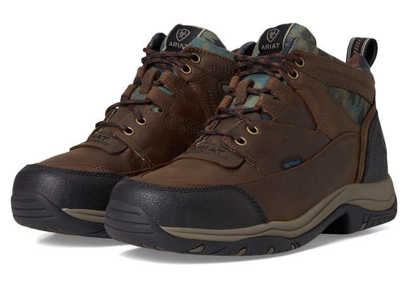 アリアト メンズ シューズ ブーツ・レインブーツ Ariat Terrain Waterproof Boot Dark Coffee コーヒー