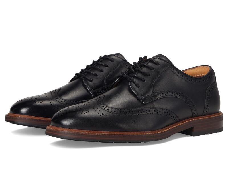 フローシャイム メンズ シューズ オックスフォード Florsheim Anthem Wing Tip Oxford Black ブラック