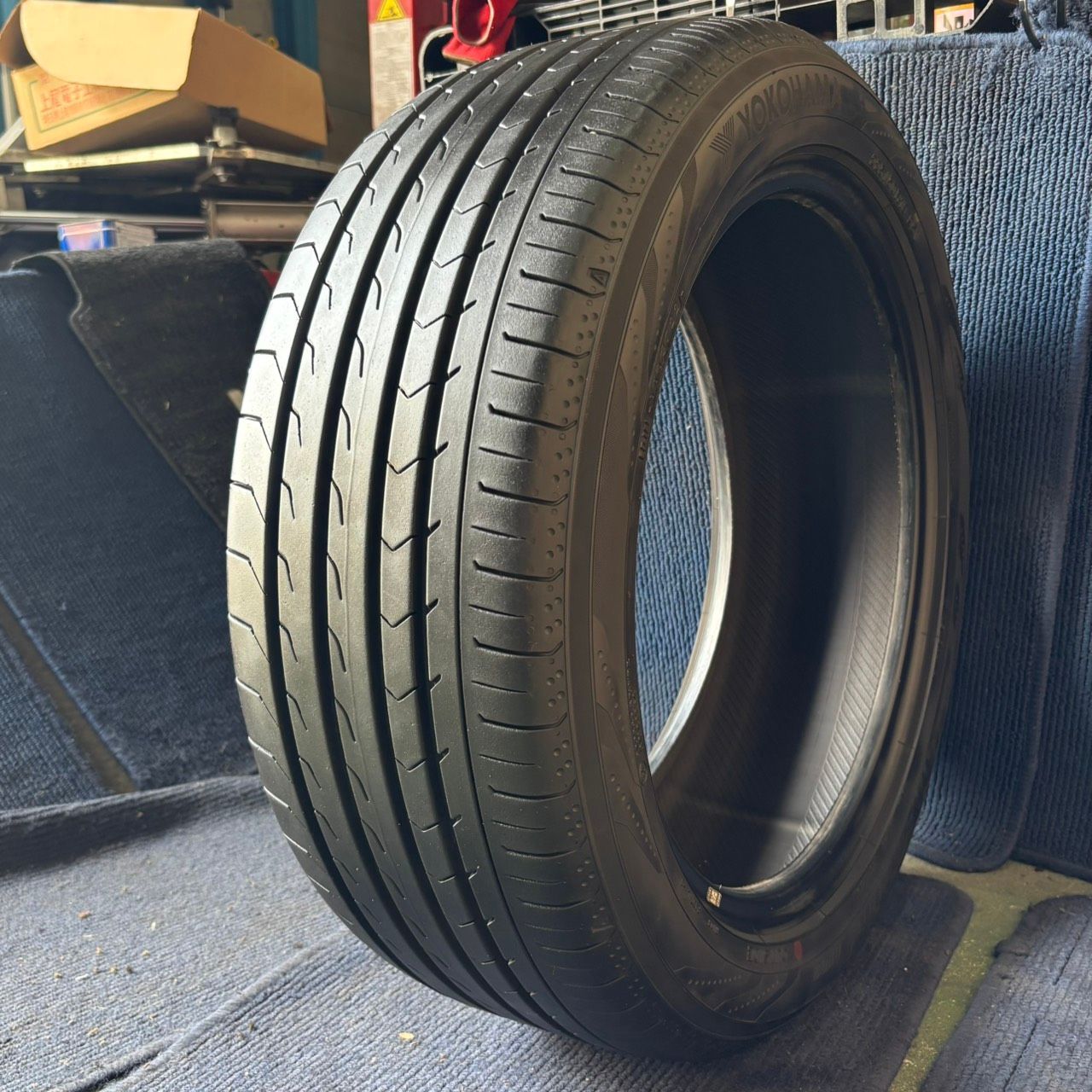 ☆送料無料☆【2022年製造】【溝9分山】YOKOHAMA BluEarth-RV RV03 1本 225/50R18 ASP3608
