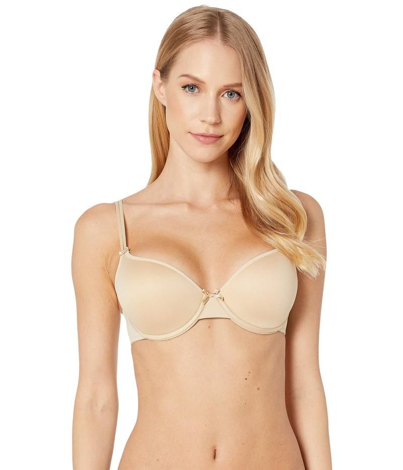 シャントル レディース アンダーウェア ブラジャー Chantelle Basic Invisible Smooth Custom Fit Bra Beige ベージュ