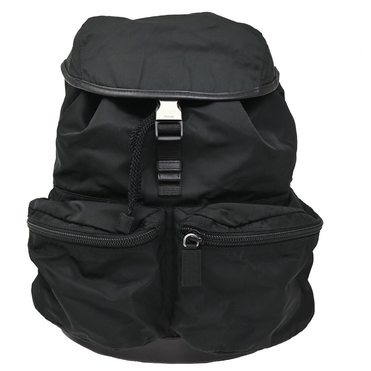 PRADA プラダ リュサック バックパック キャンバス レザー 70KC163