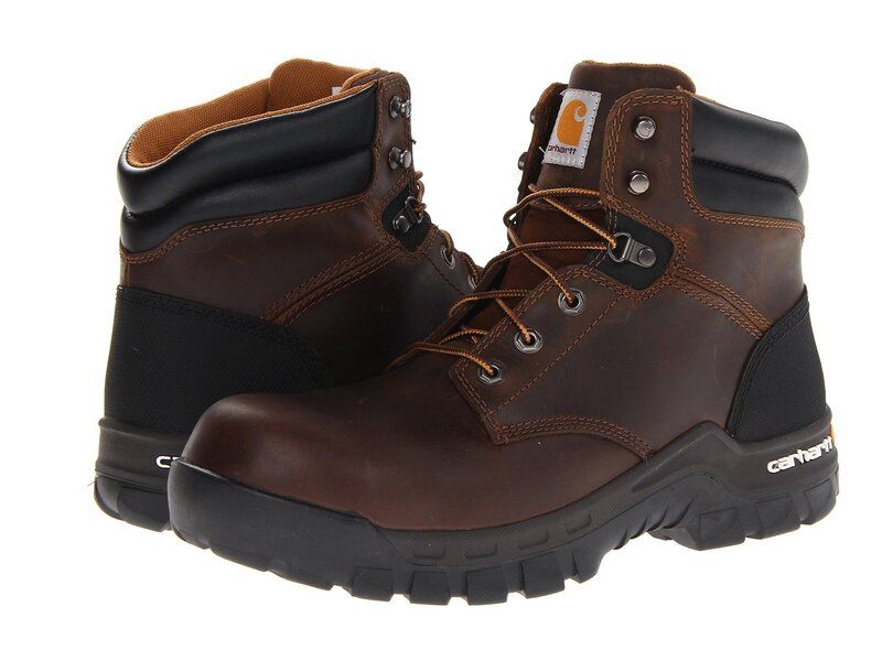 カーハート メンズ シューズ ブーツ・レインブーツ Carhartt 6Inch WorkFlex Comp Toe Work Boot Brown ブラウン