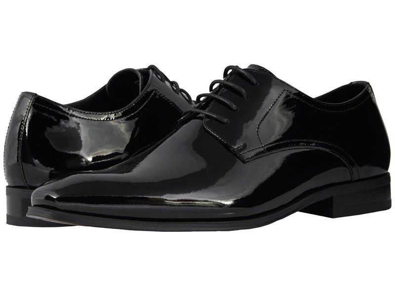 フローシャイム メンズ シューズ オックスフォード Florsheim Tux Plain Toe Oxford Black Patent ブラック