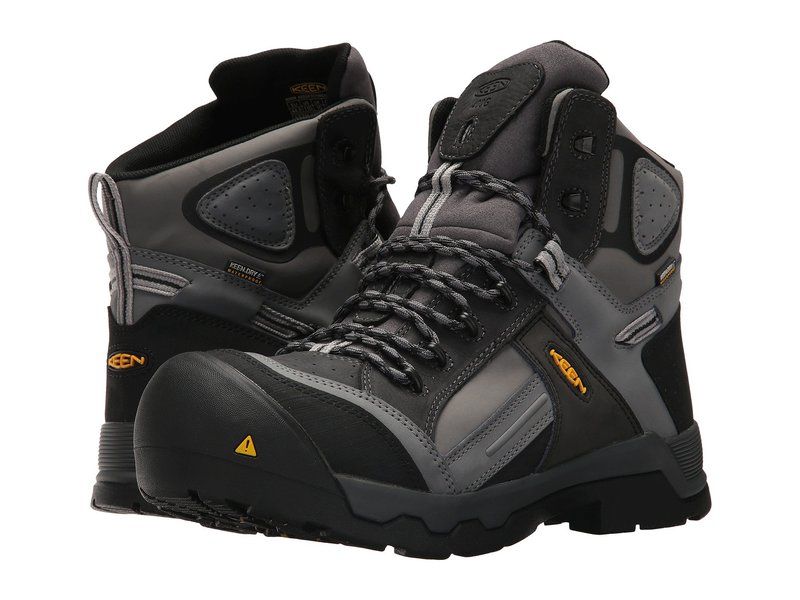キーン メンズ シューズ ブーツ・レインブーツ KEEN Utility Davenport 6 400G CT Waterproof MagnetSteelGr